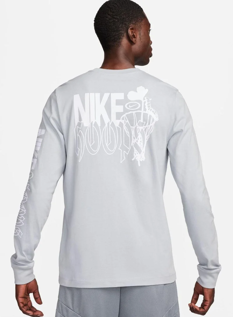 Nike Men's Fitness Long-Sleeve T-Shirt