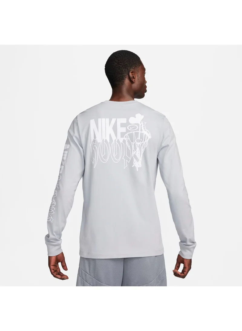 Nike Men's Fitness Long-Sleeve T-Shirt