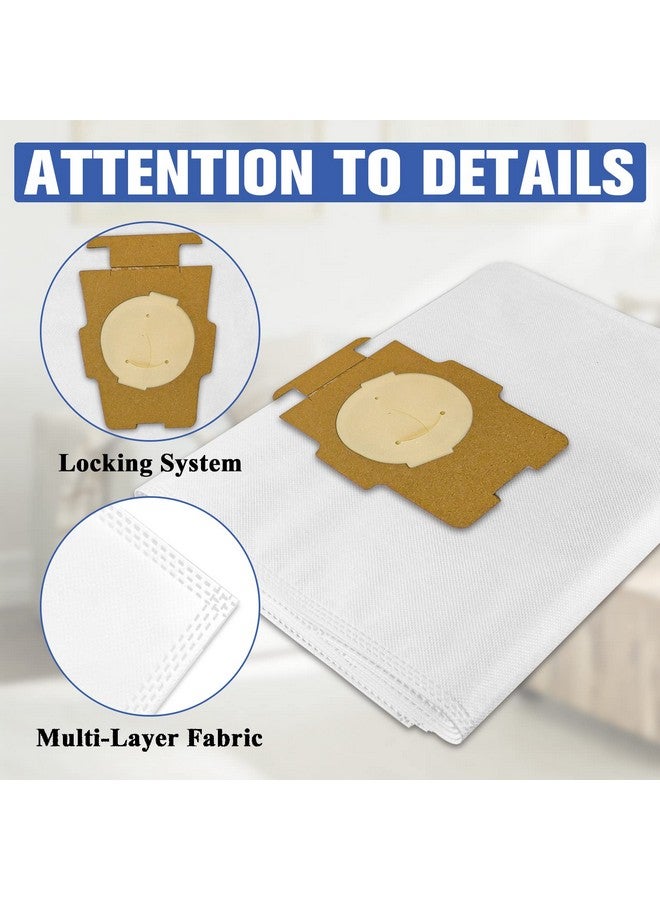 Funmit 6 Pack Vacuum Cleaner Dust Bag Replacement for Kirby Part 204811 204814 205811 Universal White Cloth Bags Compatible with Kirby All Generation & Sentria Models - Image 4