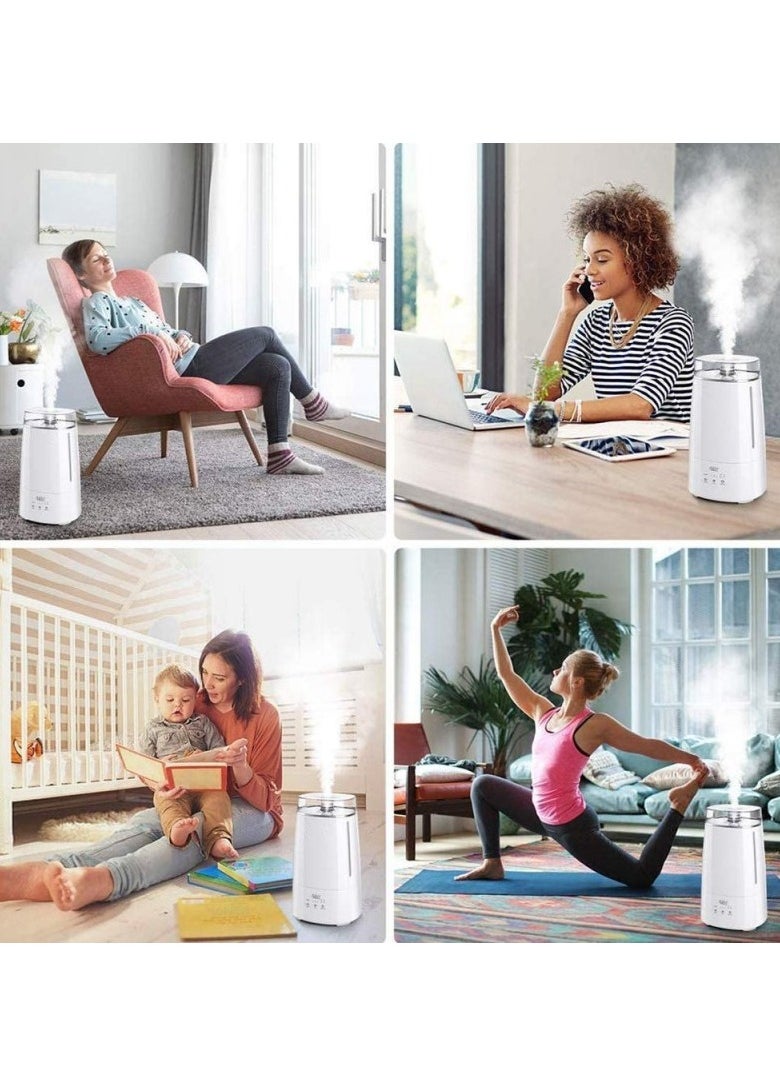 Denx - Humidifier and diffuser features 22 watts of power and a capacity of 3.5 liters to humidify and purify the air - Image 1
