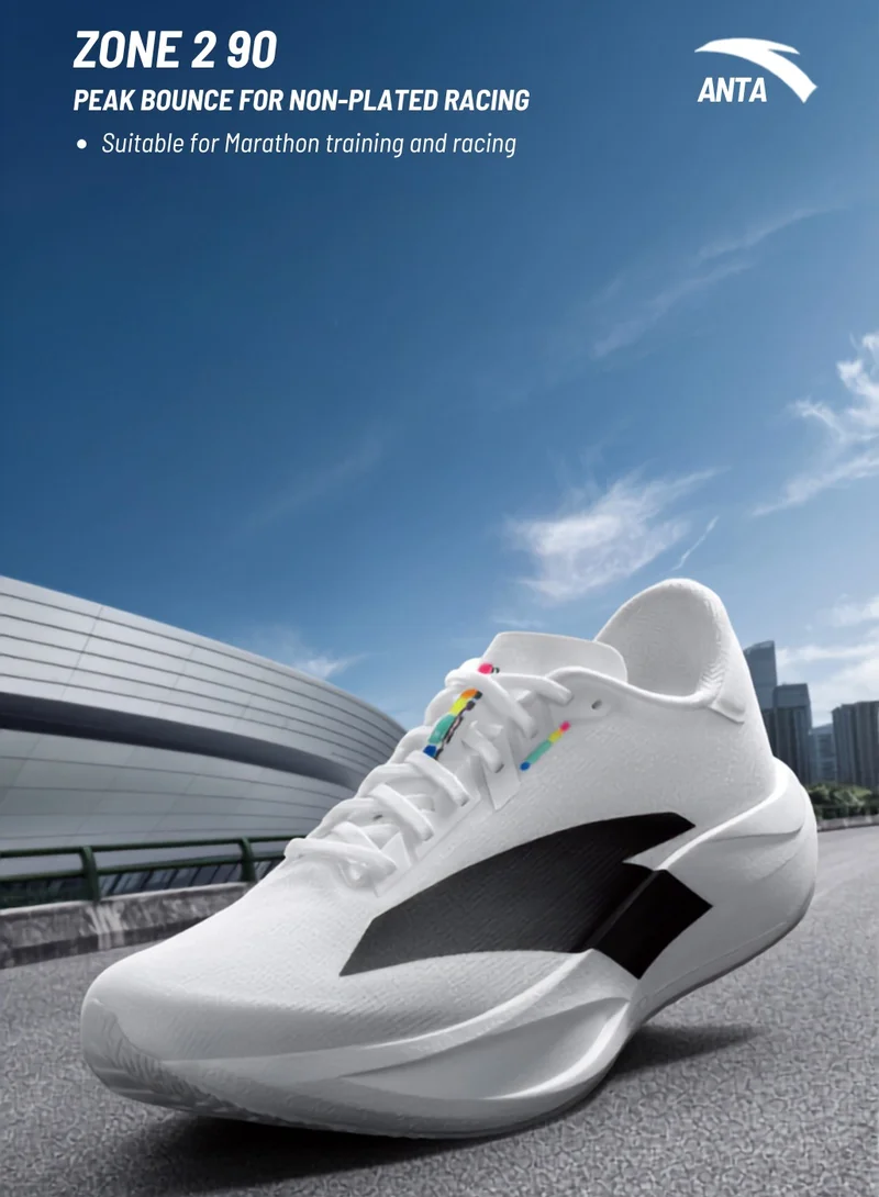Anta White/black Zone 2 90 Women's Running Shoes for Women | Best Price UAE