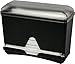 San Jamar San Jamar ST250 Countertop Bulk Straw Dispenser, 250 Wrapped Straw Capacity, Black  - Image 2