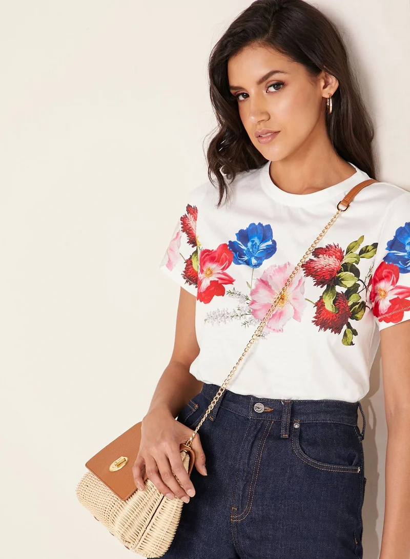 Ted Baker Uniqa Sundae Printed T-Shirt