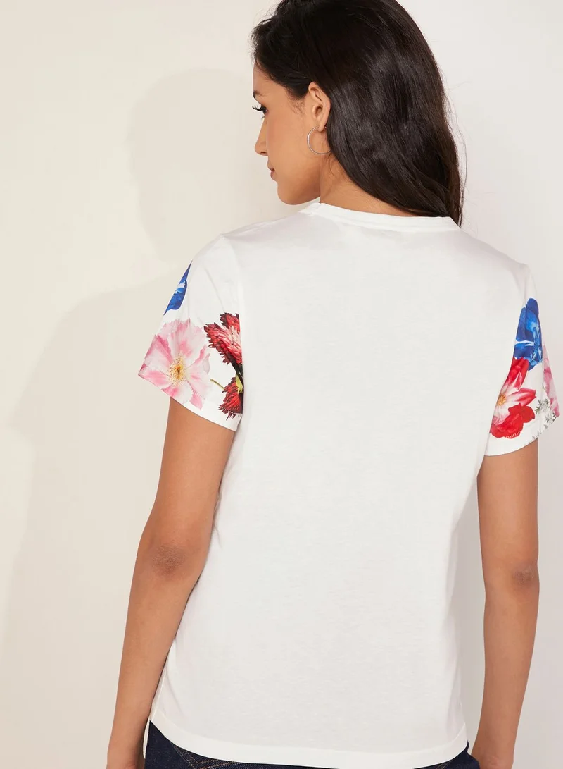 Ted Baker Uniqa Sundae Printed T-Shirt
