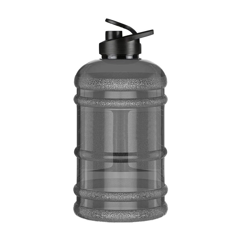 AMIFIT 1.5 Litre Plastic Gallon Water Bottle for Gym | Transparent Grey | Large Capacity Hydration Jug with Handle for Fitness, Sports, and Outdoor Use - Image 3