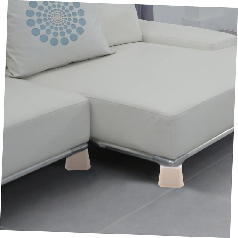 KSA standard compatible design KALLORY 2pcs Bed Sturdy Furniture Leg Risers Nonslip Pads for Couch and Table Lift Space saving design picks - Image 4