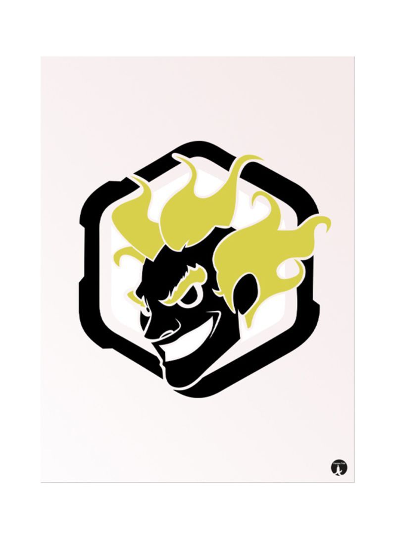 RKN The Video Game Overwatch Mouse Pad Beige/Black