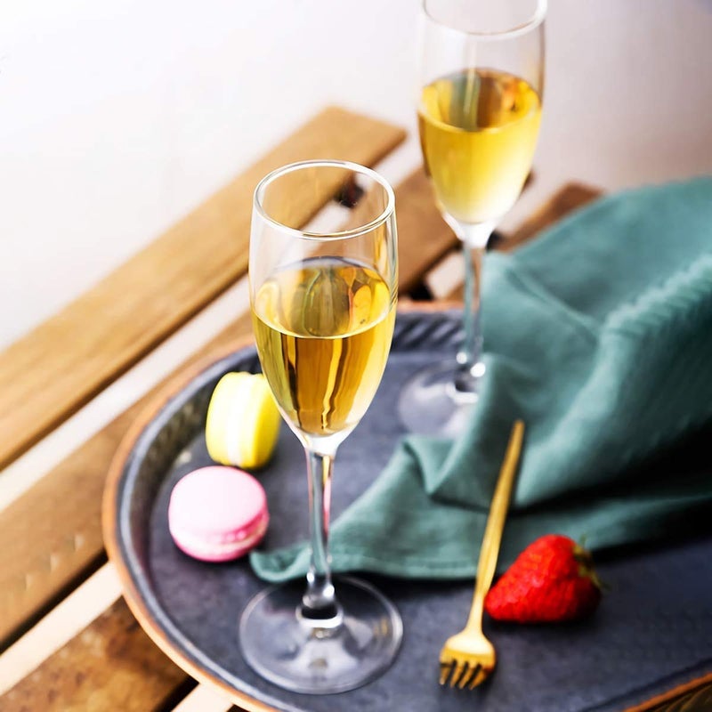 NVRA Italian Premium Crystal Wine Glass Red or White Wine Champagne Flute Wine Glass Set Long Wine Glass Set Crystal Clear Tableware Glass Crystalline Luxury Party Glass - Image 2
