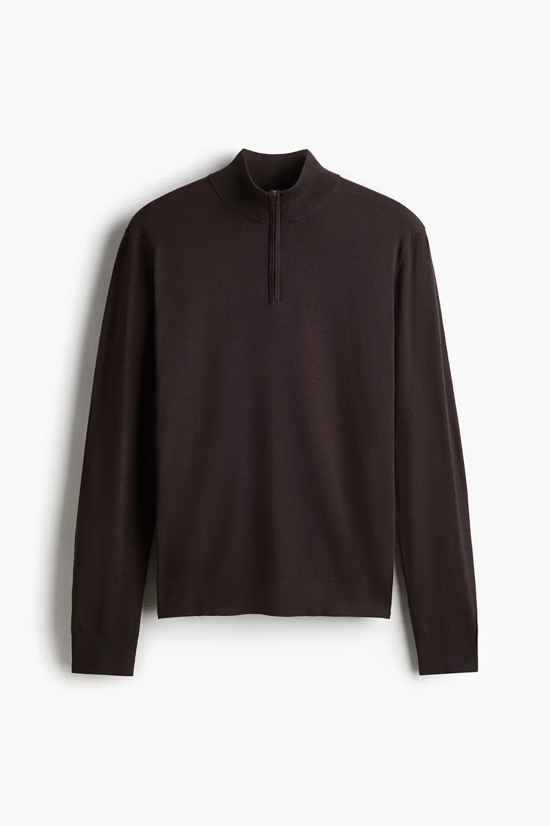 H&M  Regular Fit Zip-top jumper for Men | Best Price UAE