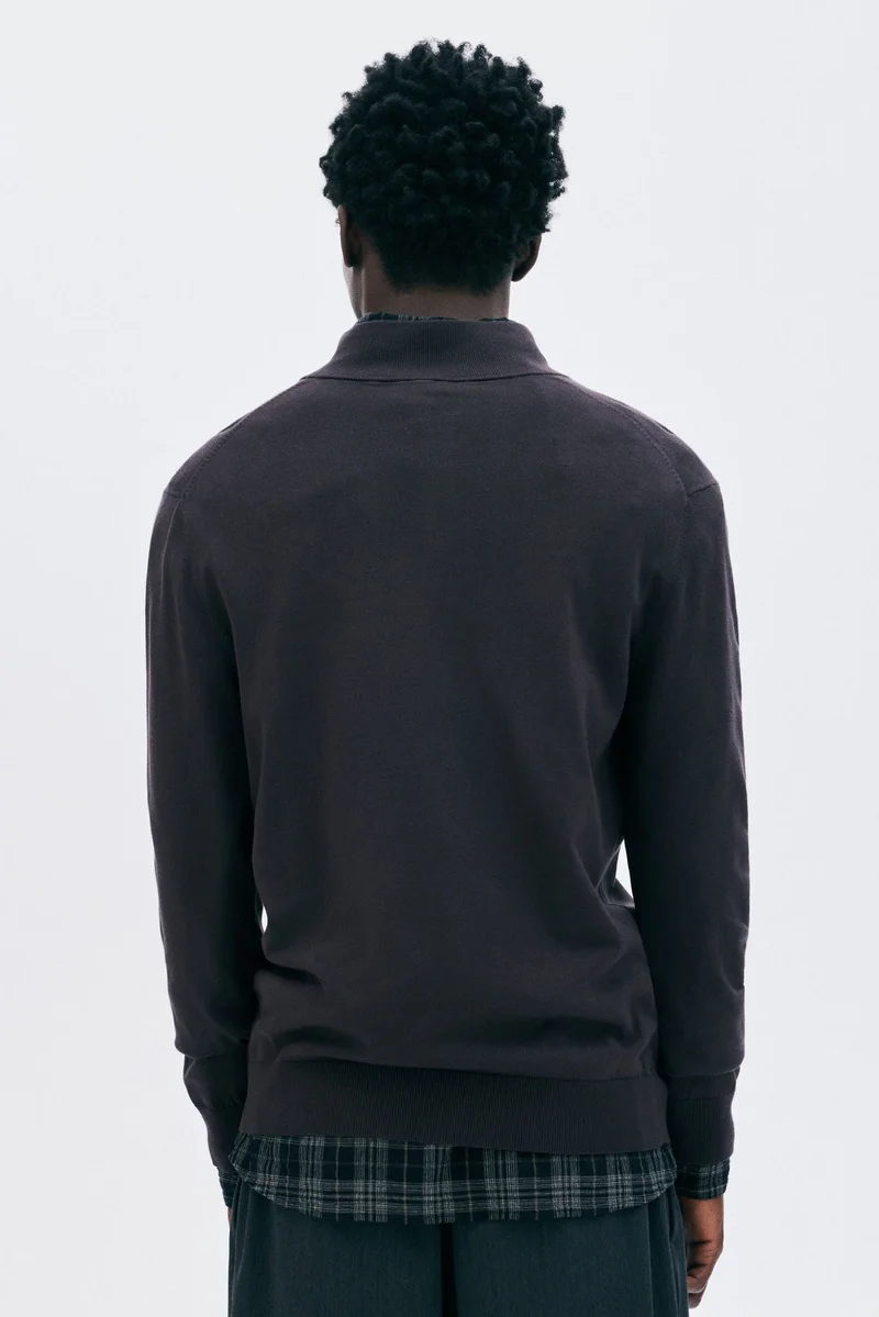 H&M  Regular Fit Zip-top jumper for Men | Best Price UAE