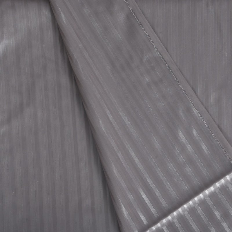 Kuber Industries (Pack of 3) Shower Curtain | 7 Feet | PVC Waterproof Window Curtain | Bathroom Shower Curtain | AC Curtains | Curtains for Bathtub | 8 Rings Curtain | Lining | Grey - Image 5