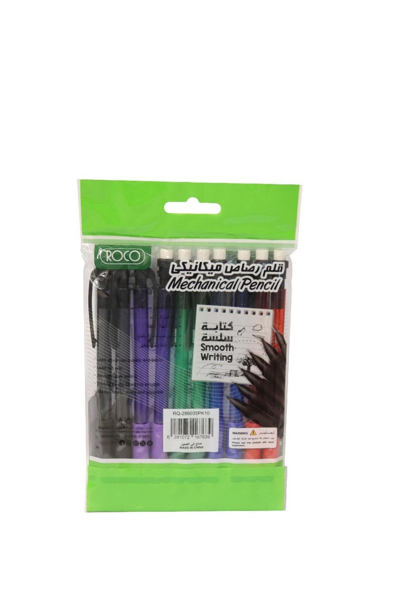 ROCO Mechanical Pencil with Eraser & GripHB0.5 mm - Image 2