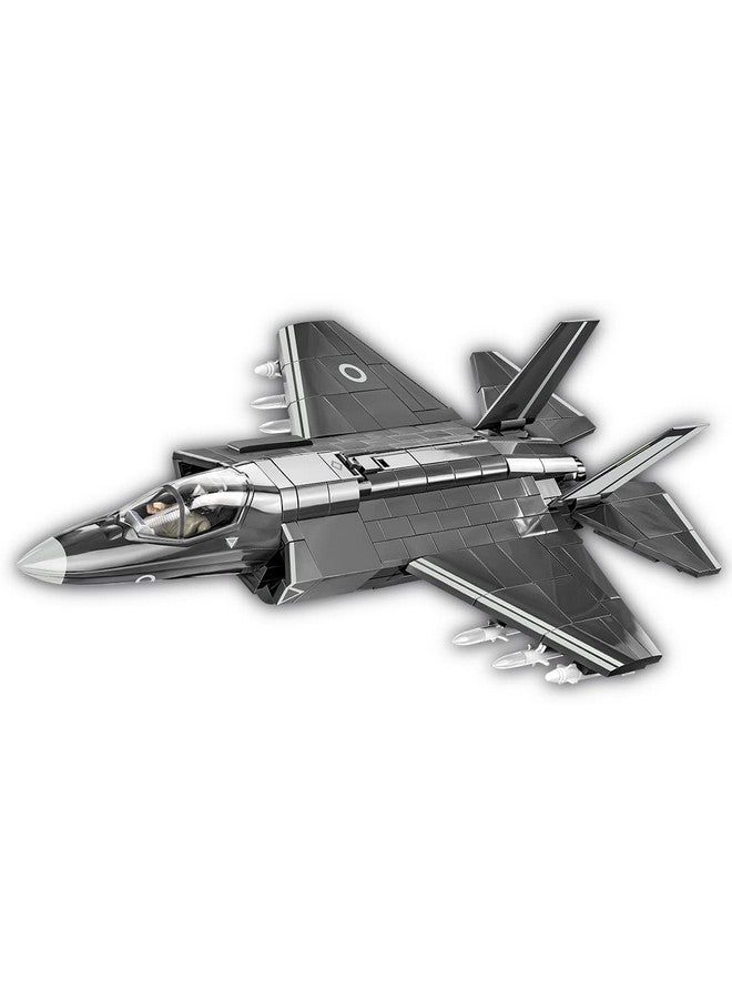 COBI COBI Armed Forces F-35®B Lightning II® Jet Plane, Silver  - Image 1