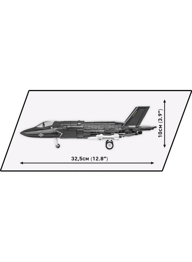 COBI COBI Armed Forces F-35®B Lightning II® Jet Plane, Silver  - Image 4