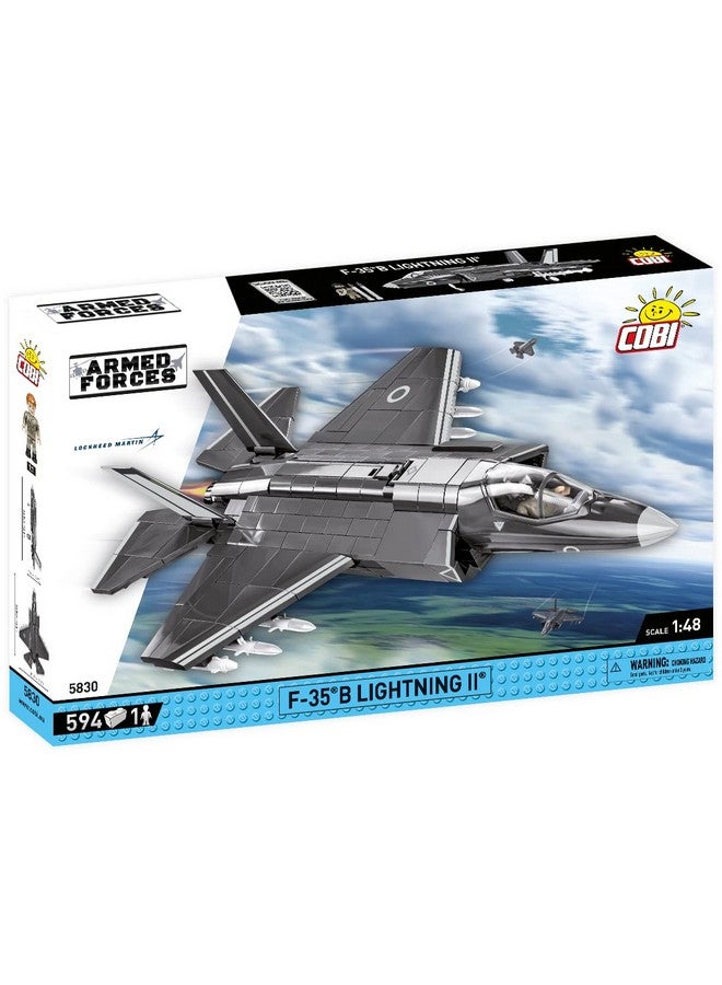 COBI COBI Armed Forces F-35®B Lightning II® Jet Plane, Silver  - Image 2