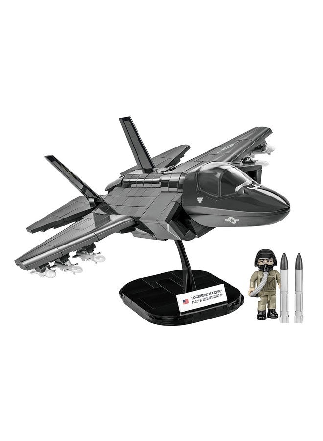 COBI COBI Armed Forces F-35®B Lightning II® Jet Plane, Silver  - Image 3