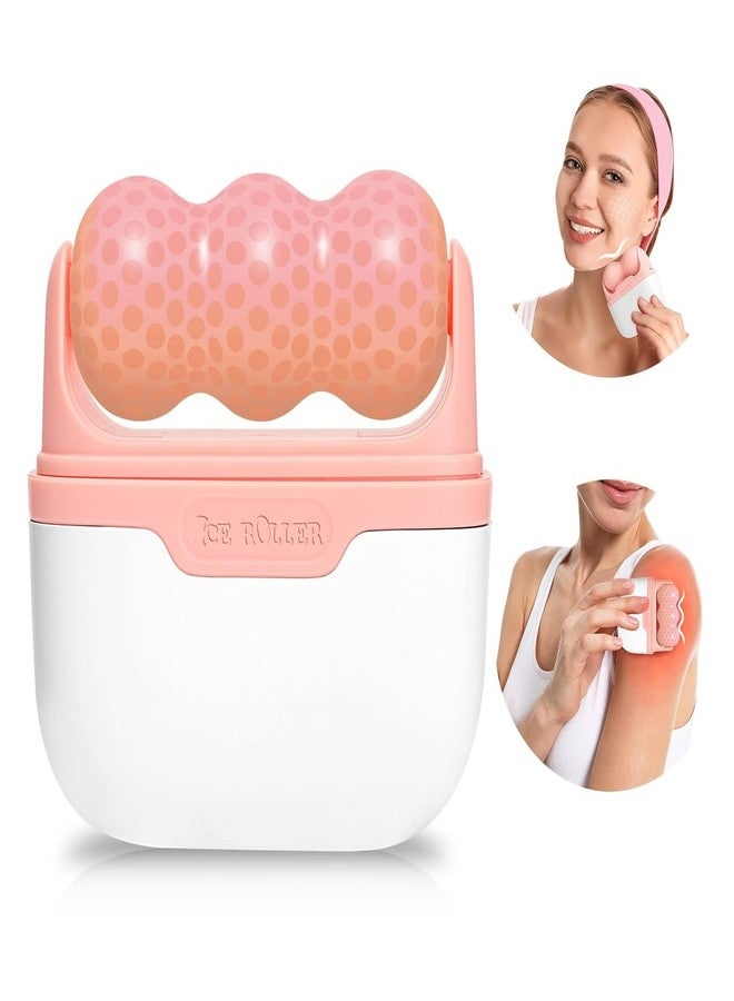 Sweetpea®2in1 Ice Roller for Face & Eye, Puffiness, Migraine, Pain Relief and Minor Injury - Diougens Lee Facial Ice Roller,Cold Therapy Massage Roller,Skin Care Products - Image 1