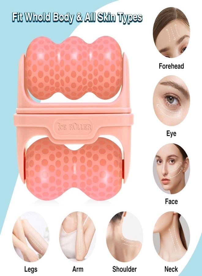 Sweetpea®2in1 Ice Roller for Face & Eye, Puffiness, Migraine, Pain Relief and Minor Injury - Diougens Lee Facial Ice Roller,Cold Therapy Massage Roller,Skin Care Products - Image 2
