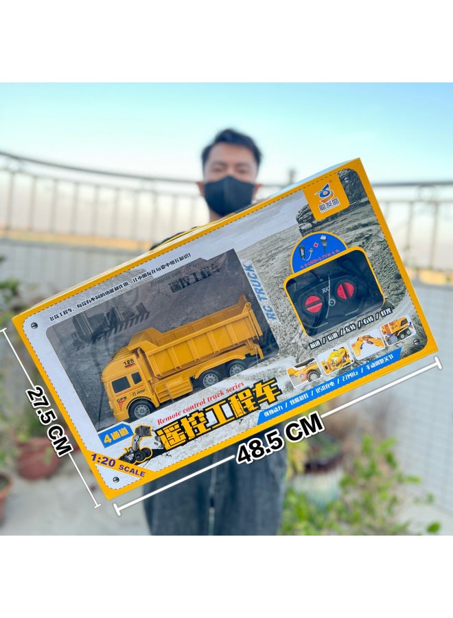 Children's Large Remote Control Car Climbing Car Racing Car Remote Control Car Boy Toy Institution Gift Stall Gift Box-Color:585-108 Energy Simulated Remote Control Car With Light  - Image 4