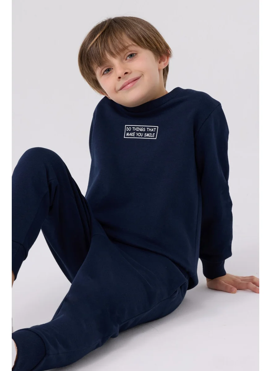 RolyPoly Boy Tracksuit Navy Blue