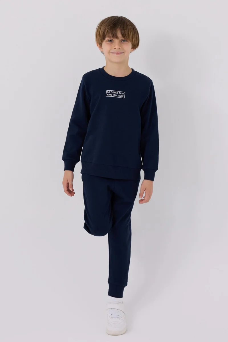 روليبولي Boy Tracksuit Navy Blue