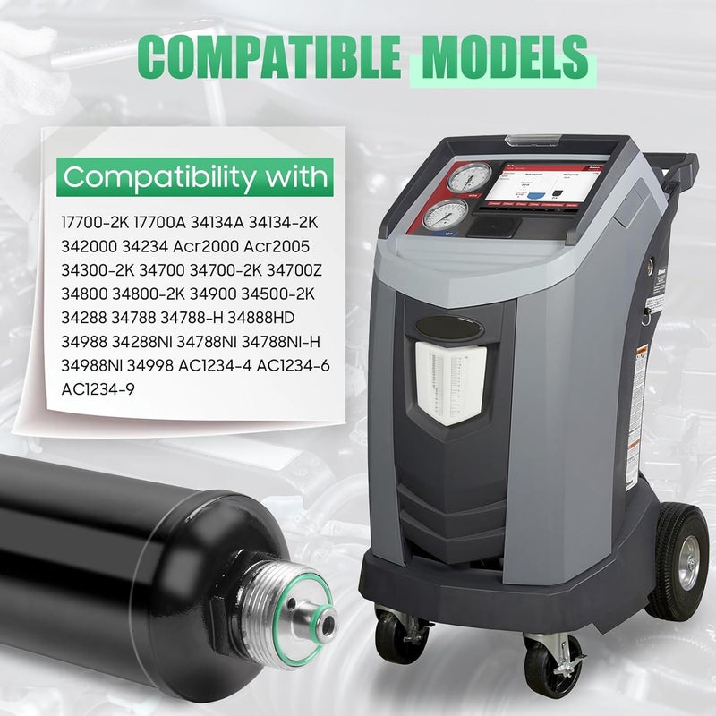 ZynoDrive 34724 A/C Recycling Filter Drier Spin-On Filter Compatible for Robinair Refrigerant Recovery Machine 17700 34134 34234 34300 34700 34800 34900 34888 34988 34288 34788 Series etc, Black - Image 3