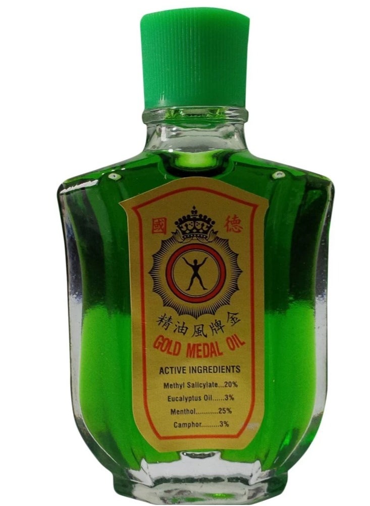 GOLD MEDAL Gold Medal Medicated Pain Killer Oil 3ml (Pack of 12)  - Image 3