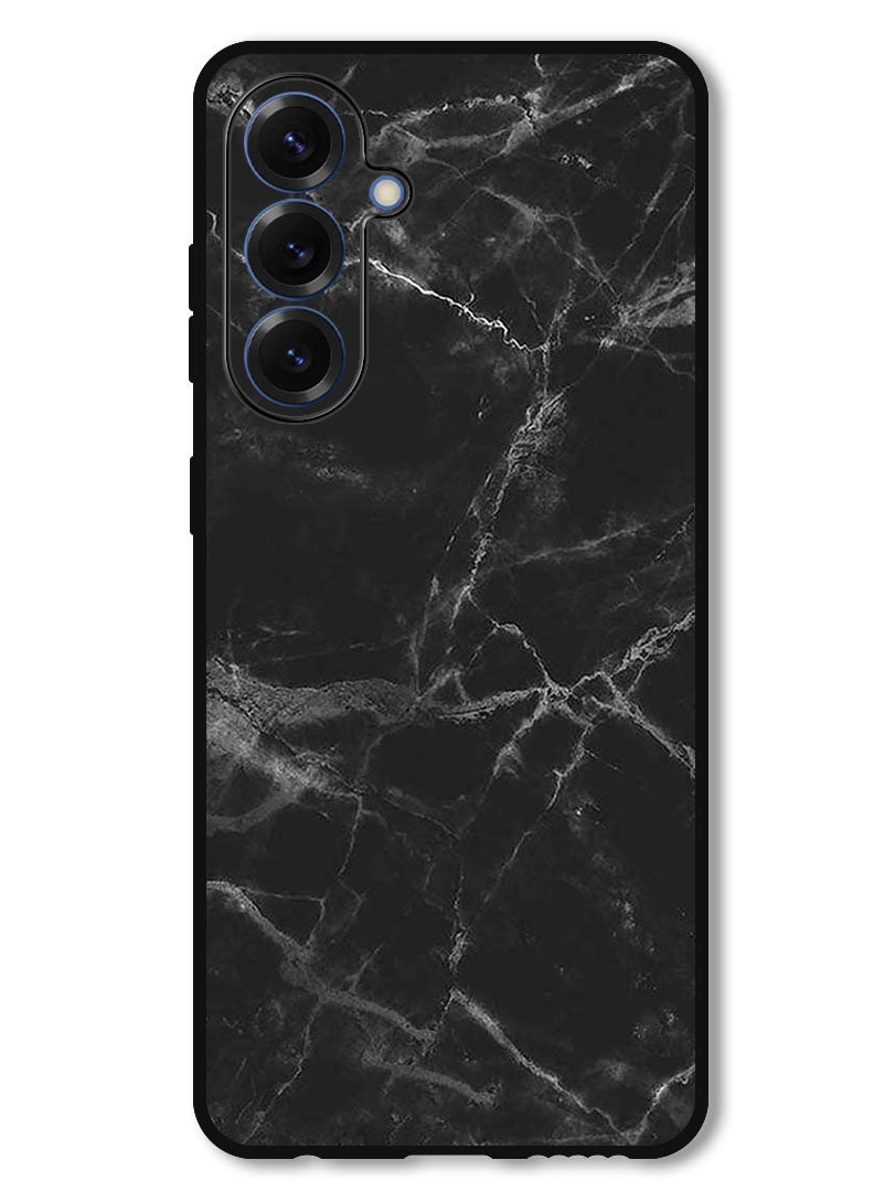 Theodor Protective Case Anti Scratch Shock Proof Bumper Cover For Samsung Galaxy S25 Plus Black Marble  - Image 1