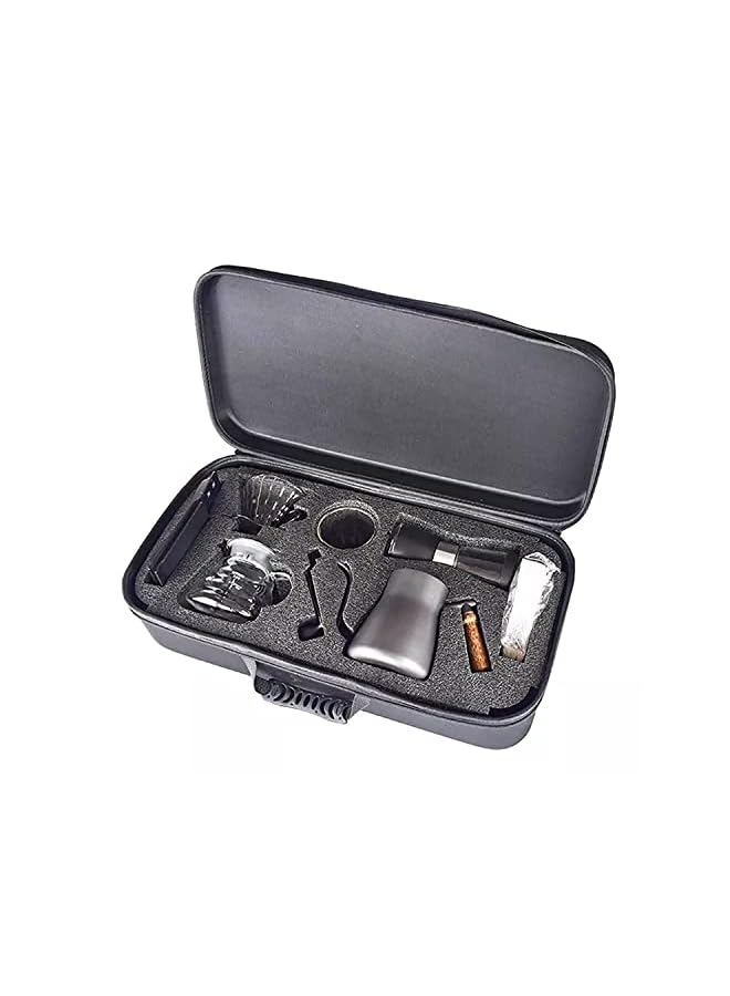 IAF Coffee Maker Gift set Accessories Kitchen V60 Scale with timer Pour Over Kettle Server Paper Filter - Image 1