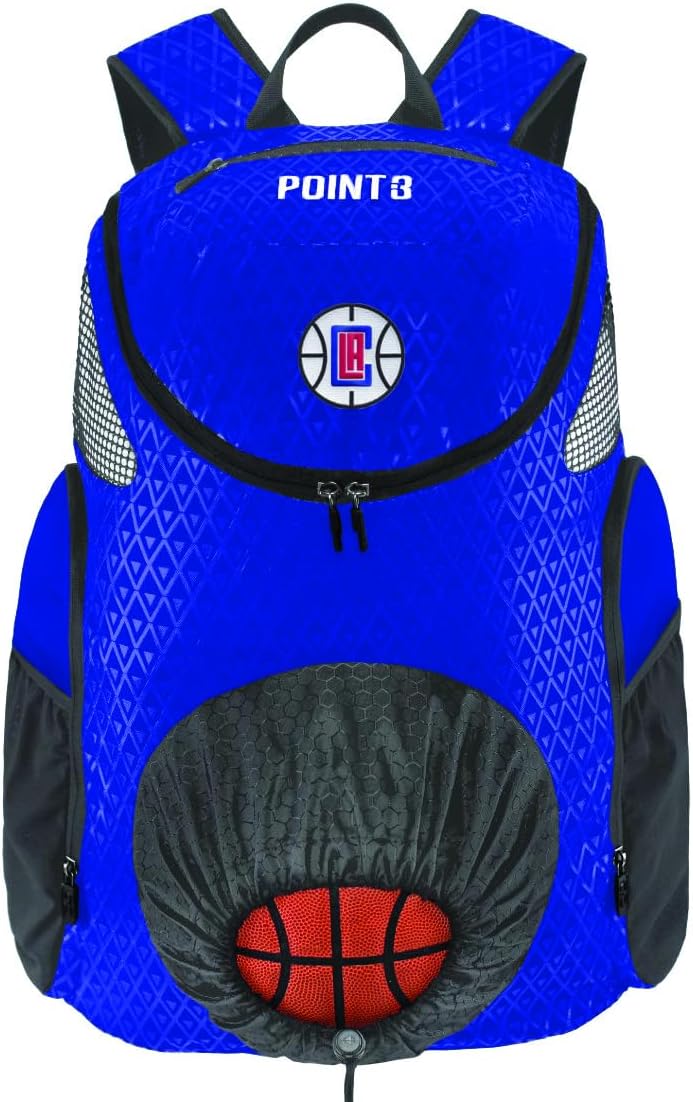 Point 3 Road Trip 2.0 Backpack Basketball Backpack with Drawstrong Closure | Ventilated Mesh Shoe Pocket Compartment - Image 2
