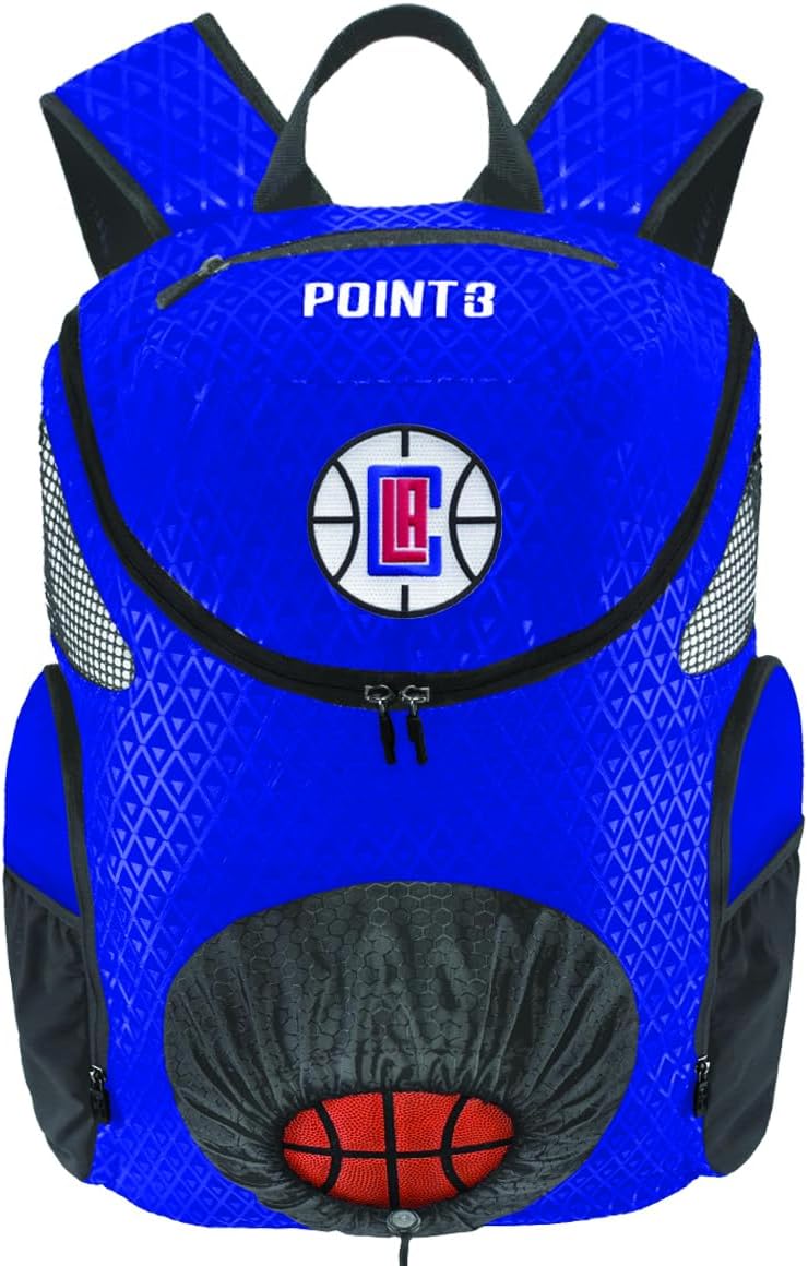 Point 3 Road Trip 2.0 Backpack Basketball Backpack with Drawstrong Closure | Ventilated Mesh Shoe Pocket Compartment - Image 1