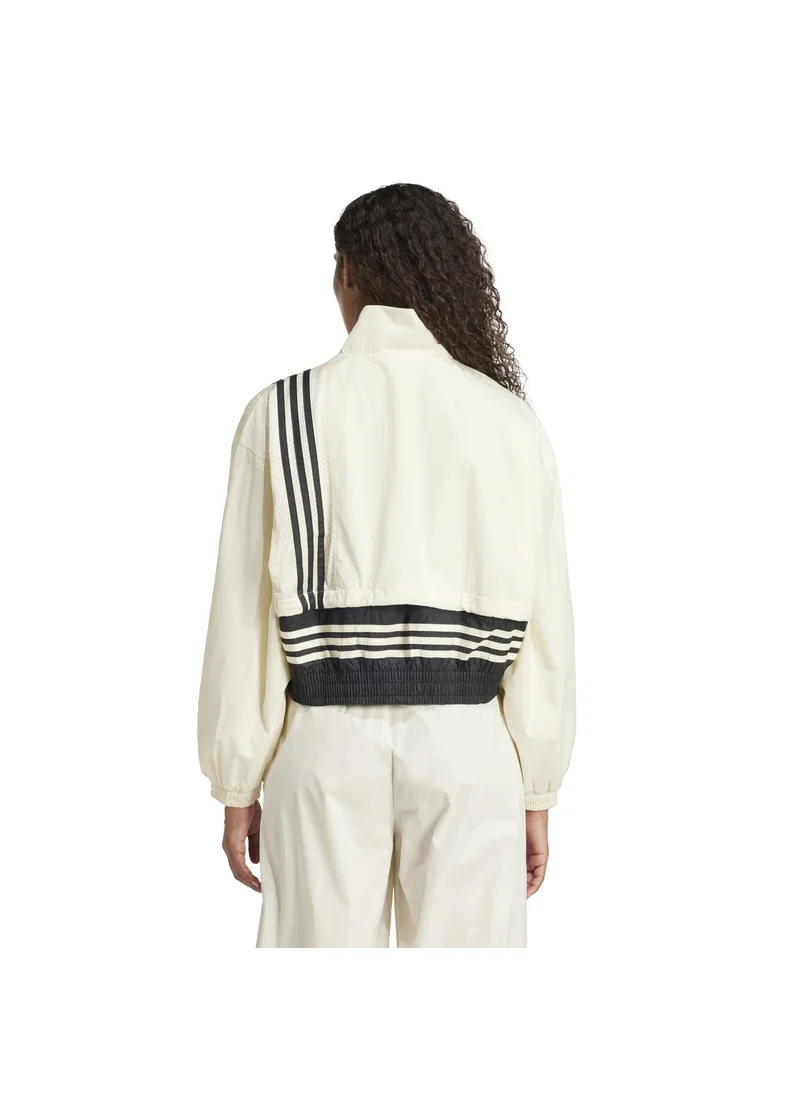 اديداس adidas WOVEN TRACK TOP White Originals Women TRACK TOPS