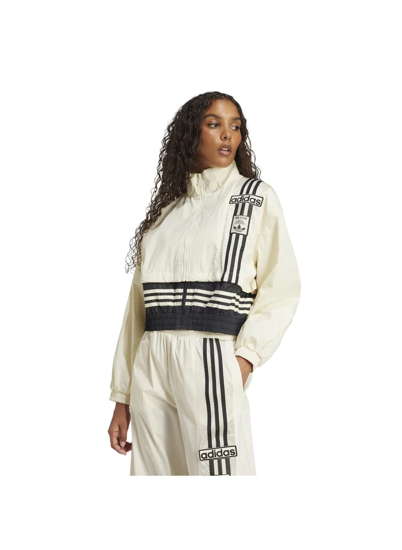 اديداس adidas WOVEN TRACK TOP White Originals Women TRACK TOPS