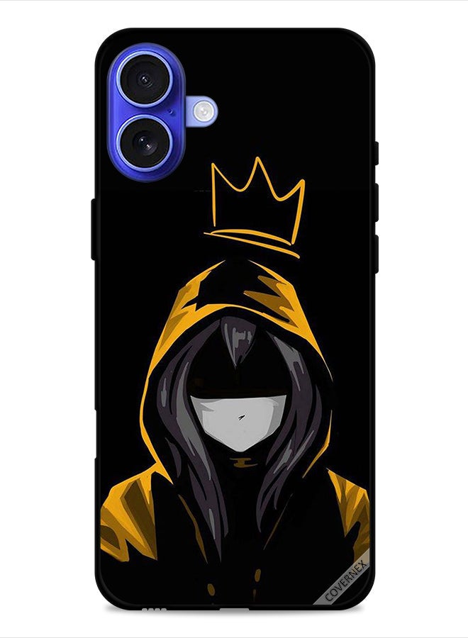 Covernex Apple iPhone 16 Protective Case Cover Queen Girl Art - Image 1