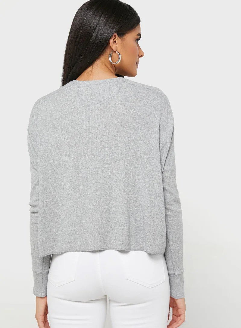 POLO RALPH LAUREN Crew Neck Knitted Top