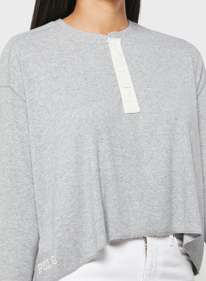 POLO RALPH LAUREN Crew Neck Knitted Top
