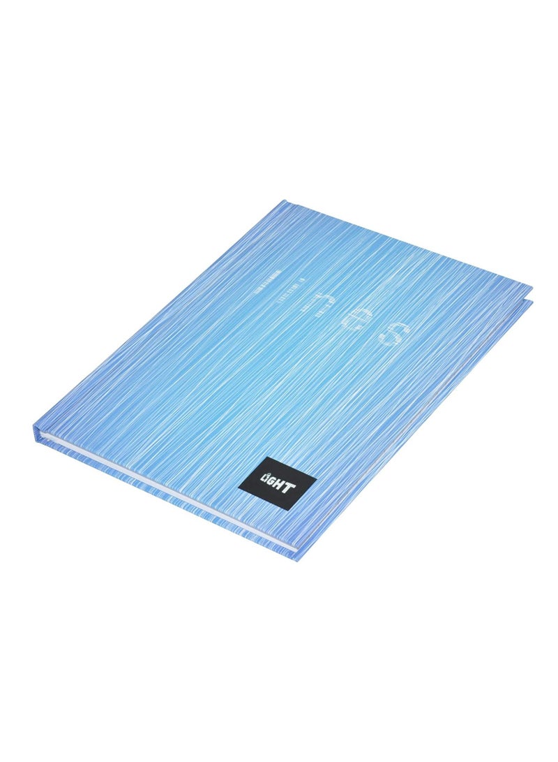 FIS Light 5 Piece Hard Cover Notebook, Single Ruled (100 Sheets) A5 Size - LINBA51601 - Image 1