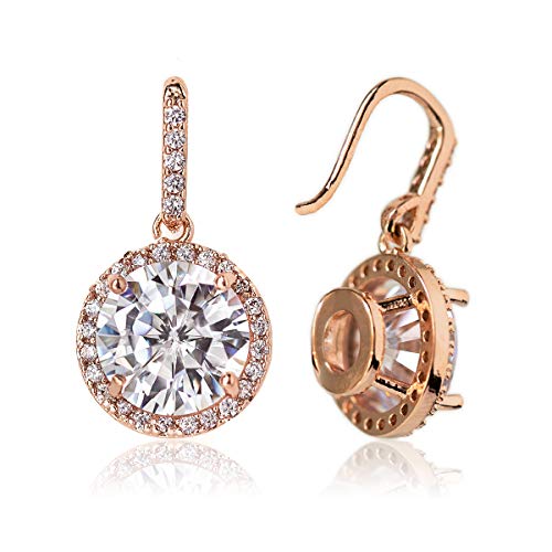 AO A+O Gift for Mom, Mother in Law - Necklace and Earrings Jewelry Set in Rose Gold - Image 4