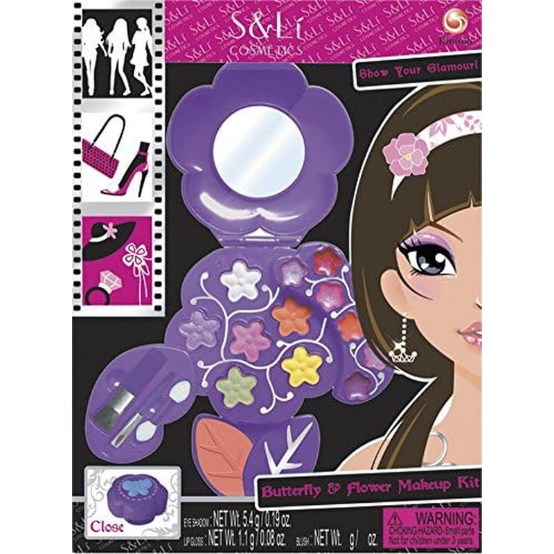 طقم مكياج الفراشات والزهور التجميلي - S22097A - Image 1