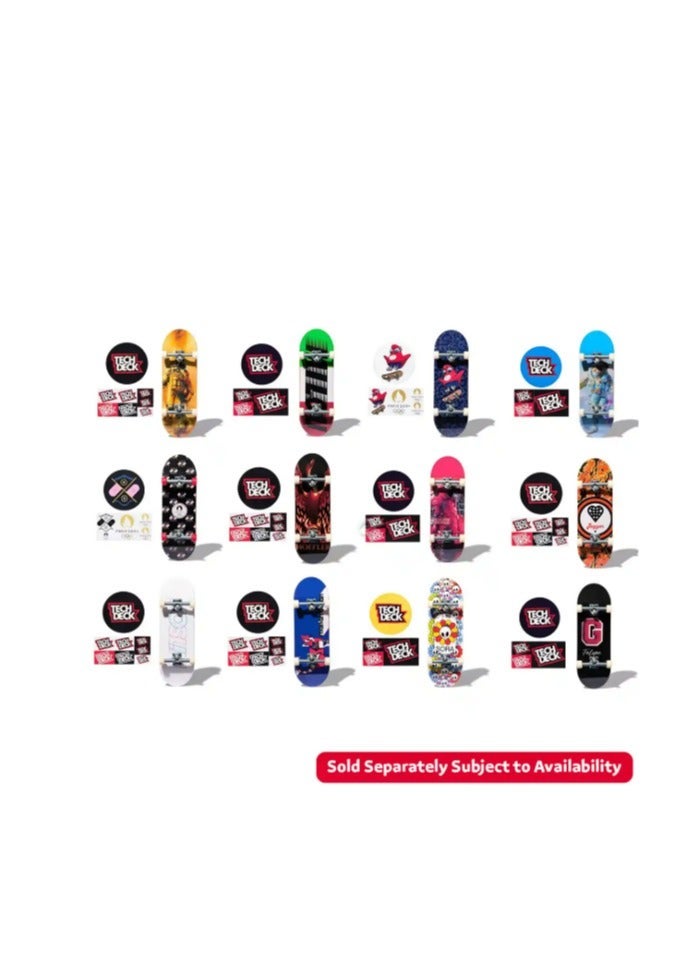 تيك ديك لوح تزلج مصغر من تيك ديك، 96 مم، قطعة واحدة فقط، قد يختلف التصميم - Image 2