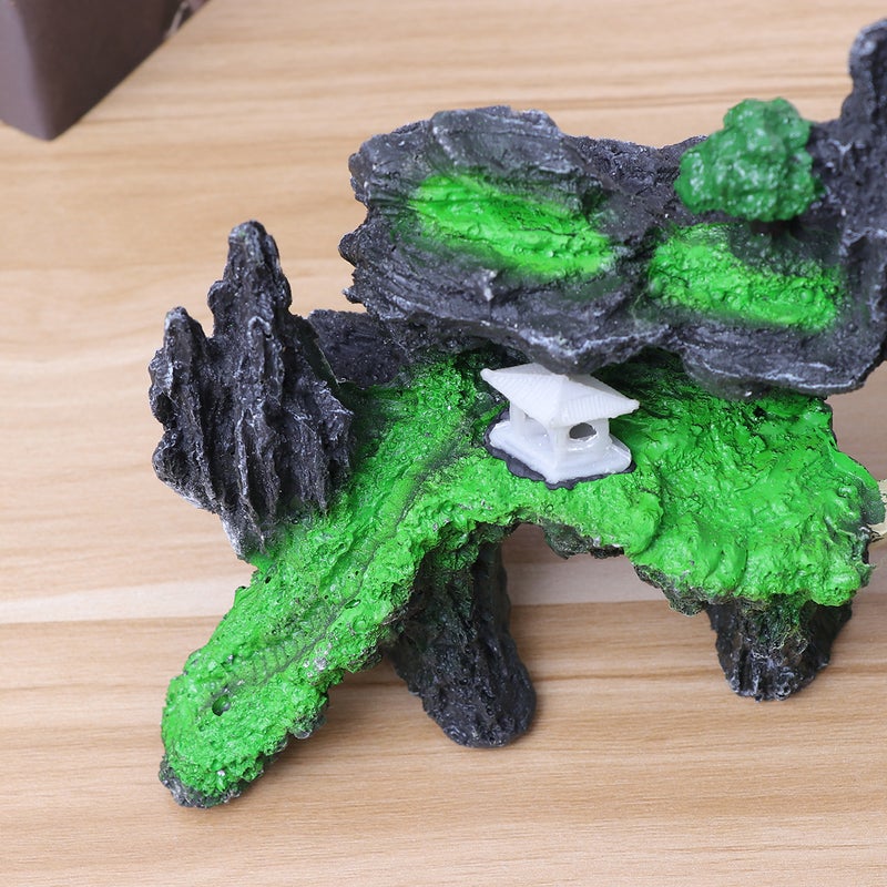 2pcs Resin Aquarium Landscaping Rockery Decorative Ornaments Aquarium Accessories (338) - Image 5
