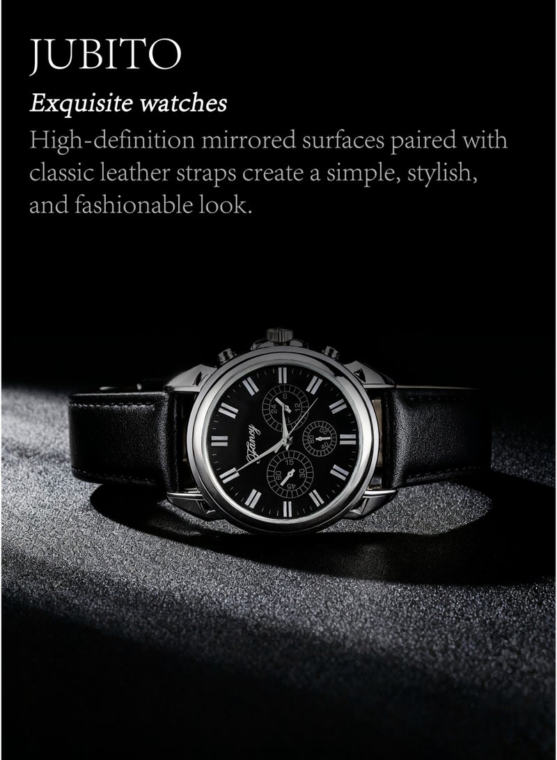 JUBITO Gift Set, Gifts for men, Men's Waterproof Watch Wallet Belt Set, Practical Men's Gift Valentine's Day Set, Father's Gift, Birthday Gift, Anniversary Gift - Image 5