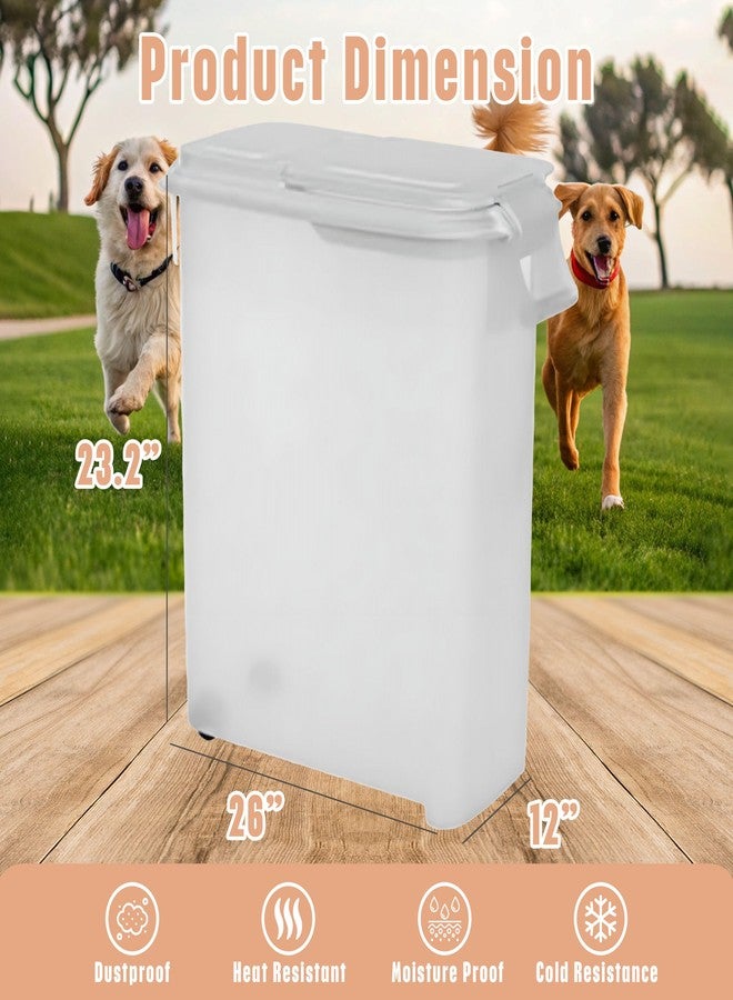 Buddeez 80-Quart Roll-Away Pet and Large Animal Food Dispenser with Scoop - Image 5