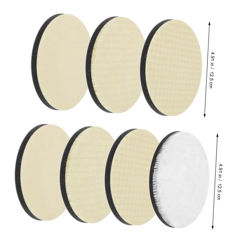 7Pcs 6 Inch Car Polishing Pads Kit For Drill Buffing Wheels Durable Auto Detailing - Image 3