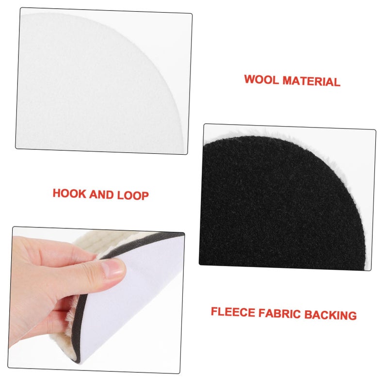 7Pcs 6 Inch Car Polishing Pads Kit For Drill Buffing Wheels Durable Auto Detailing - Image 4