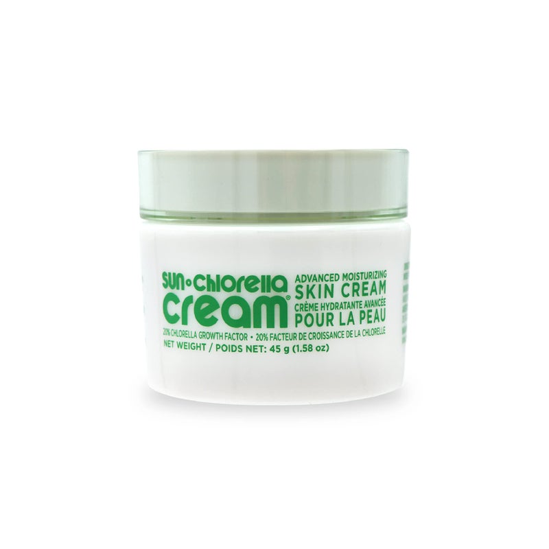 Sun Chlorella Cream Face Moisturizer Deep Hydration Boost Natural Skin Care Helps Restore Balance  Reduce Appearance of Fine Lines  Wrinkles  Vibrant Glowing Radiance  Paraben Free  158oz
