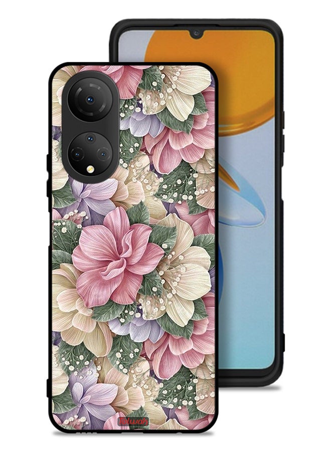 Tolwak Honor X7 Protective Case Cover Hd Floral - Image 1