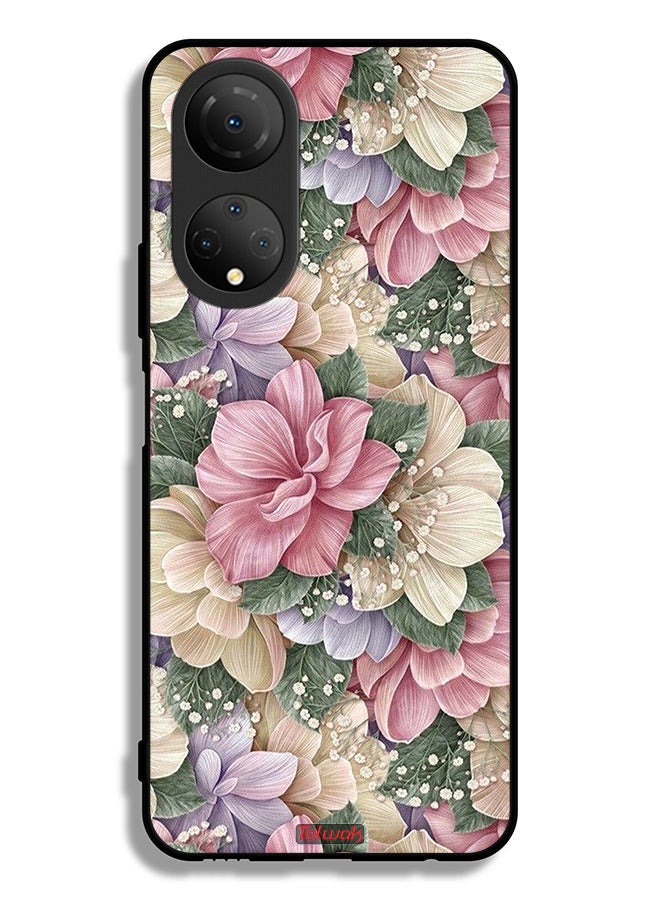 Tolwak Honor X7 Protective Case Cover Hd Floral - Image 2
