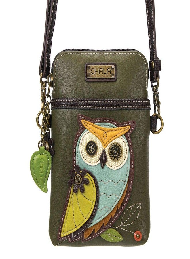 Chala Handbags Owl Gen A Cellphone Crossbody Handbag - Convertible Strap - Image 2