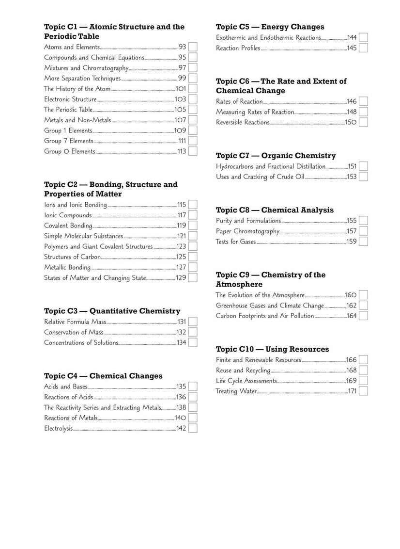 GCSE Combined Science: AQA Workbook - Foundation  - Image 3